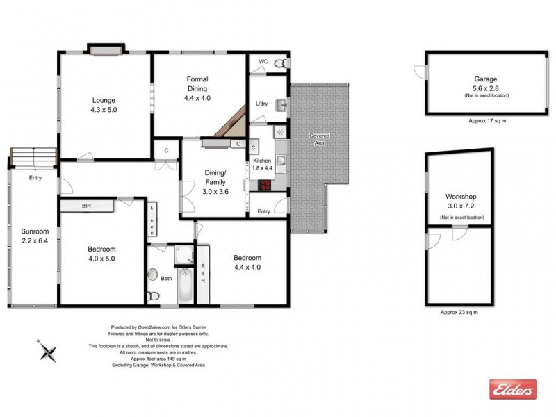 39 West Park Grove, Parklands TAS 7320 Floorplan
