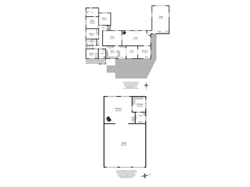 154 Little Village Lane, Somerset TAS 7322 Floorplan