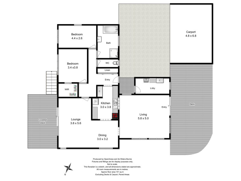 10 Myrtle Crescent, Emu Heights TAS 7320 Floorplan