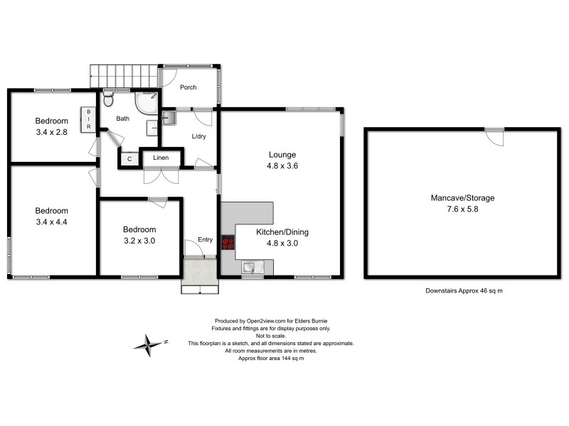 128 Payne Street, Acton TAS 7320 Floorplan