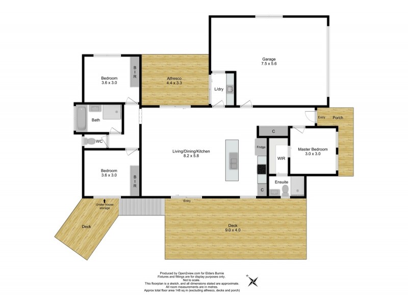 70 Jorgensen Street, Montello TAS 7320 Floorplan