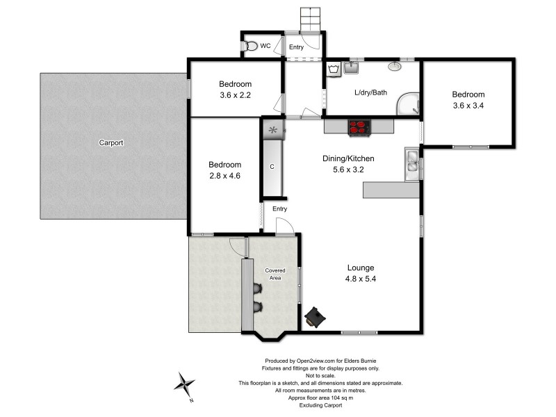24 Primrose Street, Rosebery TAS 7470 Floorplan