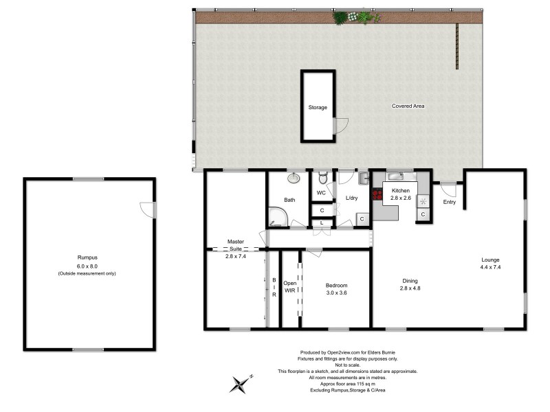 1 Huon Court, Rosebery TAS 7470 Floorplan
