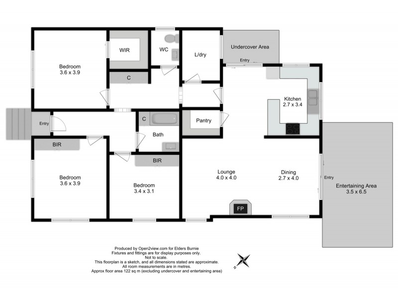 20 Hamilton Street, Upper Burnie TAS 7320 Floorplan
