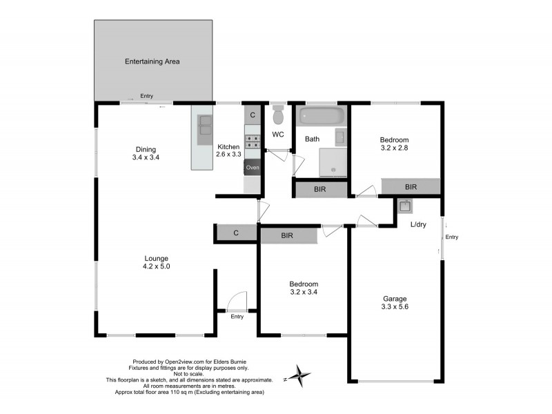 1/9 Nairana Avenue, Shorewell Park TAS 7320 Floorplan