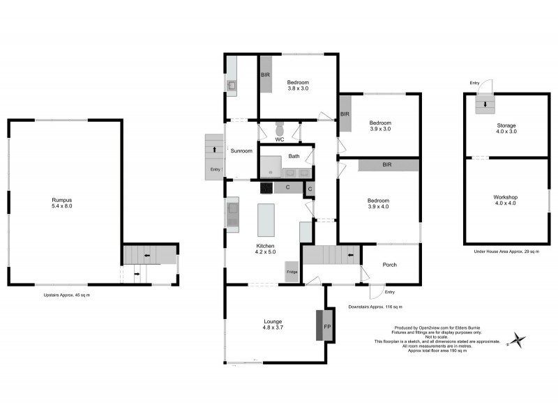 13 Franklin Street, Brooklyn TAS 7320 Floorplan