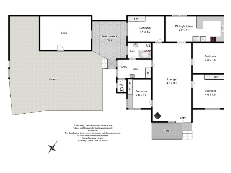 5 Evans Street, Rosebery TAS 7470 Floorplan