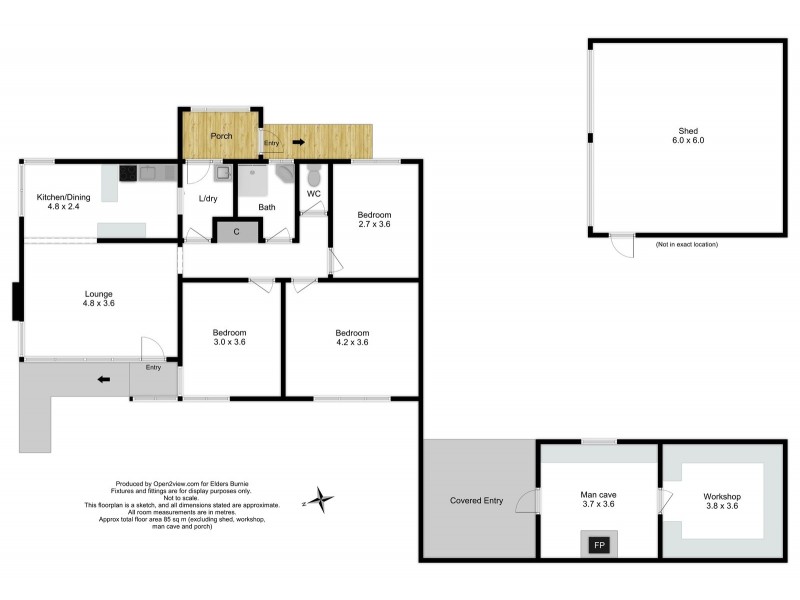 13 Bennett Street, Acton TAS 7320 Floorplan