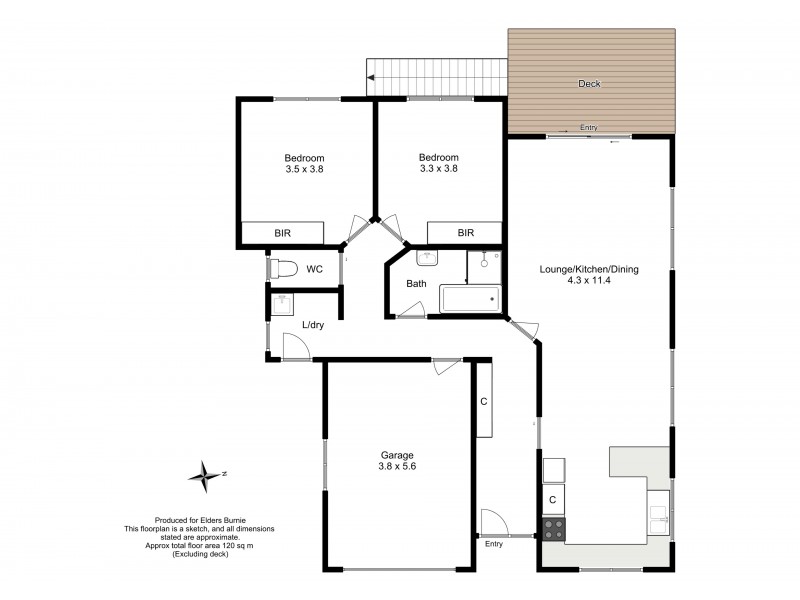 1/12 Josie Crescent, Romaine TAS 7320 Floorplan