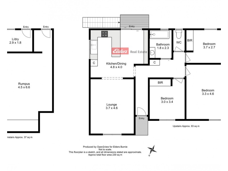 121 Bird Street, Hillcrest TAS 7320 Floorplan