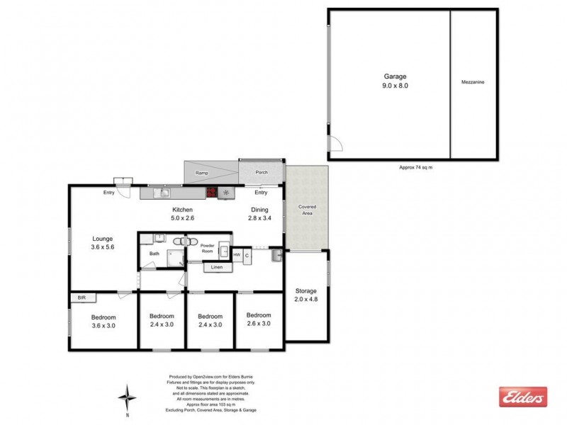 44 Lettes Bay Road, Strahan TAS 7468 Floorplan