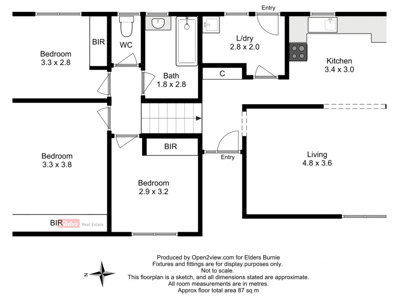 36 Colegrave Road, Upper Burnie TAS 7320 Floorplan