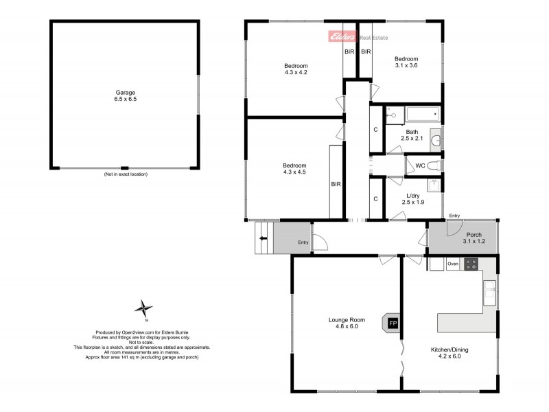 34 Beaufort Street, Somerset TAS 7322 Floorplan