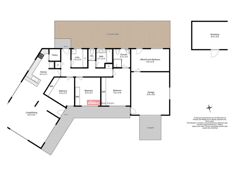 38 Eastland Drive, Ulverstone TAS 7315 Floorplan
