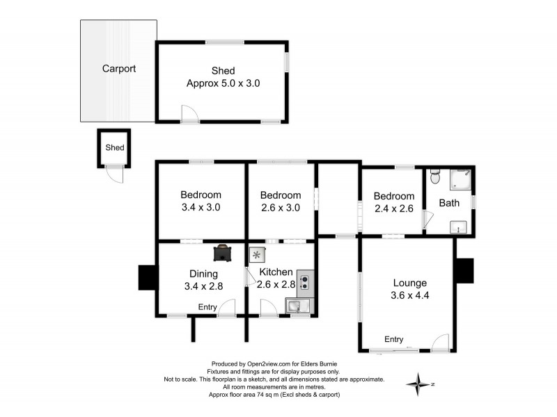 81 Lettes Bay Road, Strahan TAS 7468 Floorplan