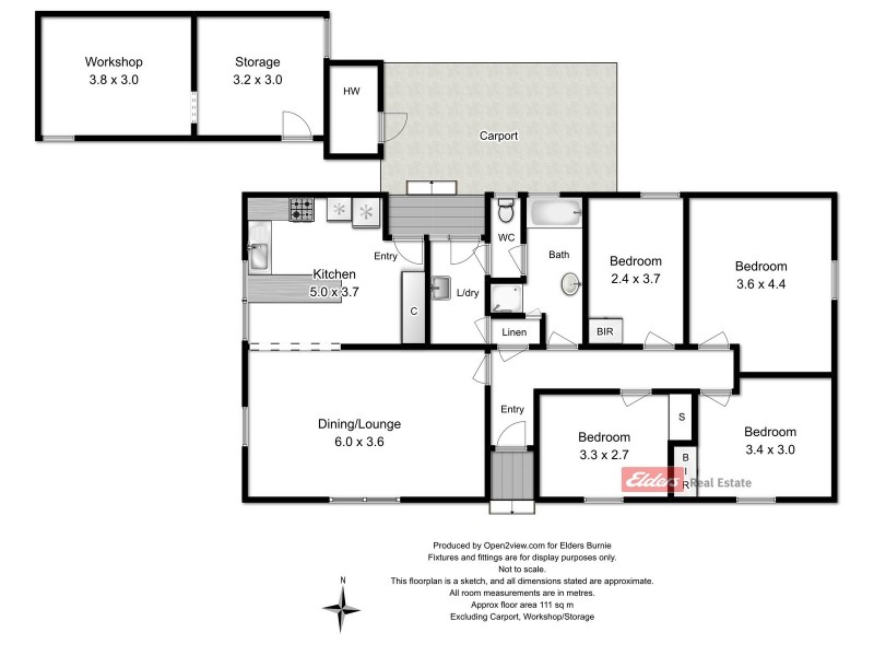 3 Acacia Court, Rosebery TAS 7470 Floorplan