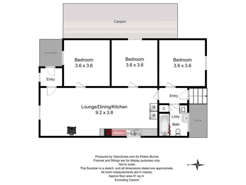 22 Lovett Street, Queenstown TAS 7467 Floorplan