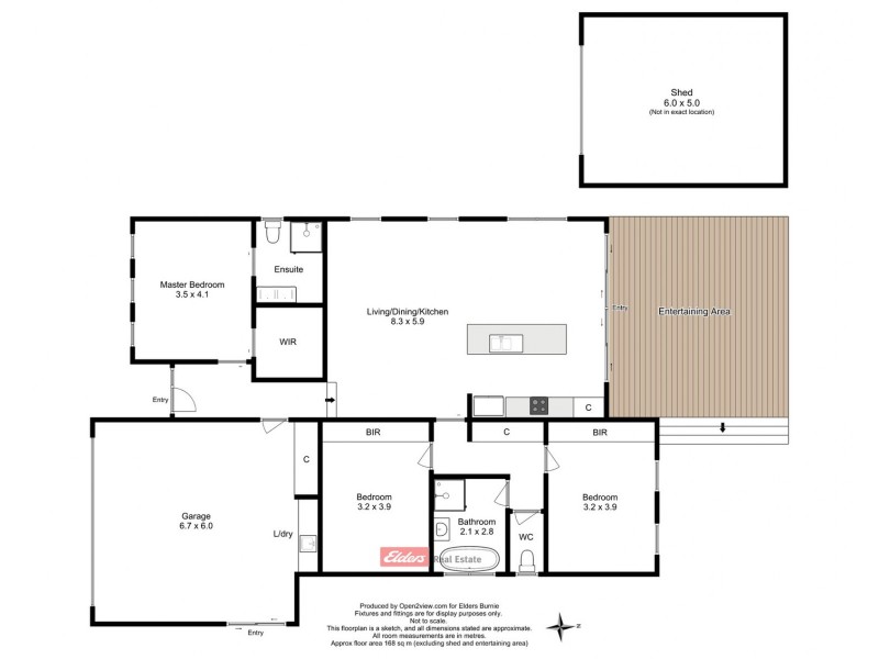 3 Oasis Drive, Shorewell Park TAS 7320 Floorplan