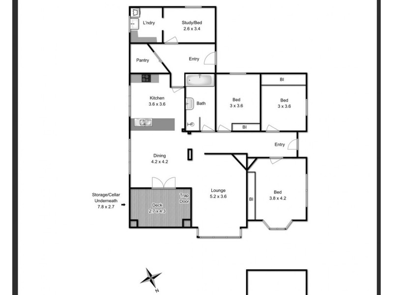 7 Cooper Street, South Burnie TAS 7320 Floorplan
