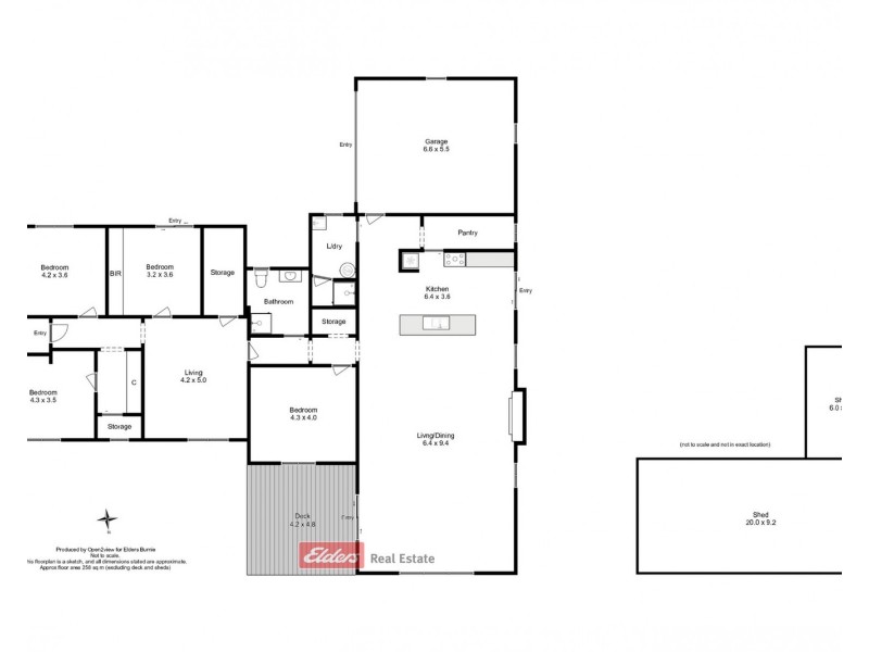 102 Upper Stowport Road, Stowport TAS 7321 Floorplan