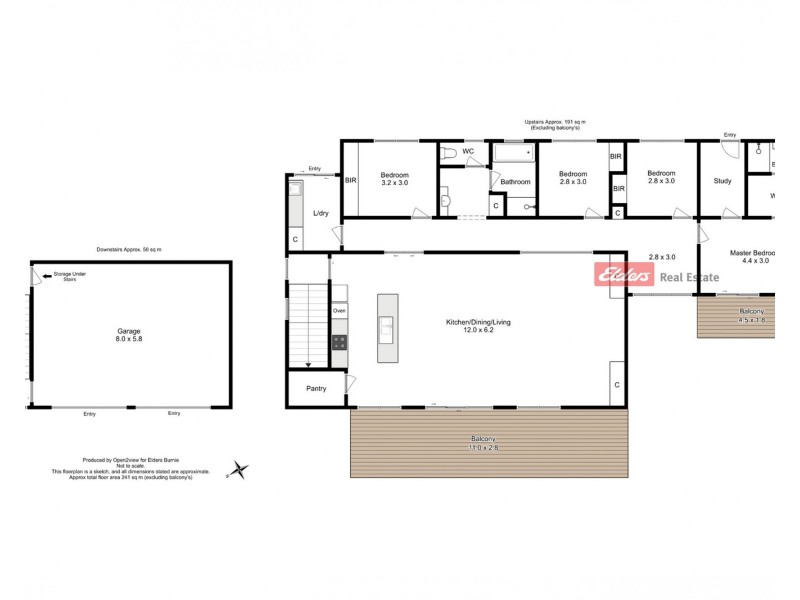 41 Jorgensen Street, Montello TAS 7320 Floorplan