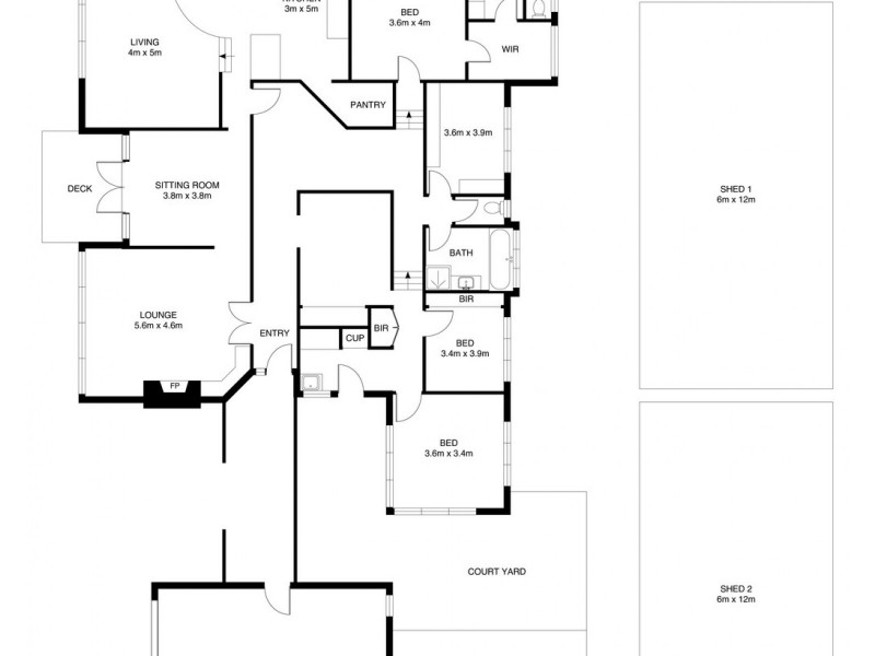 61D West Mooreville Road, Park Grove TAS 7320 Floorplan