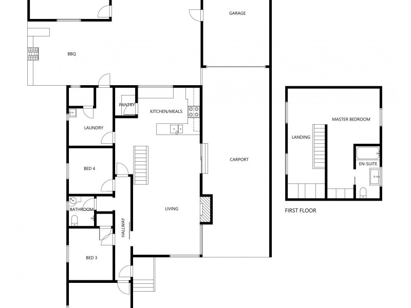96 Bird Street, Montello TAS 7320 Floorplan