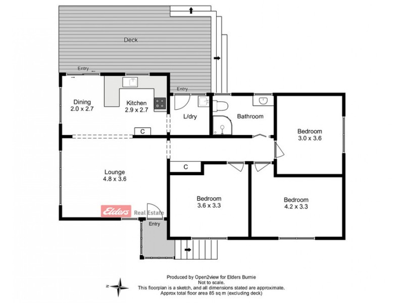 29 Ogden Street, Acton TAS 7320 Floorplan