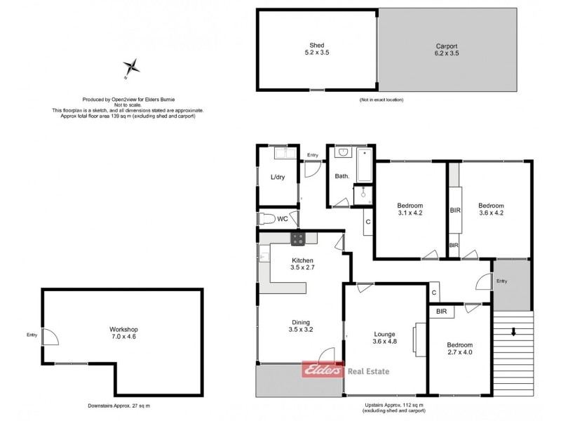 7 View Road, Burnie TAS 7320 Floorplan