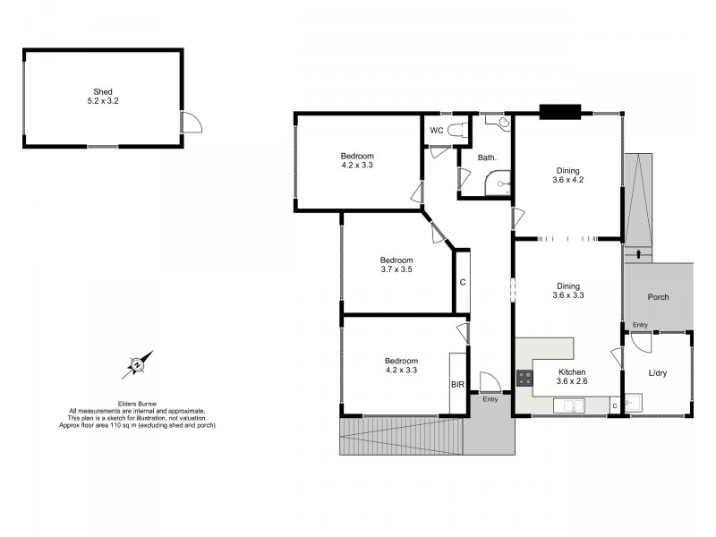 16 Morse Street, Montello TAS 7320 Floorplan