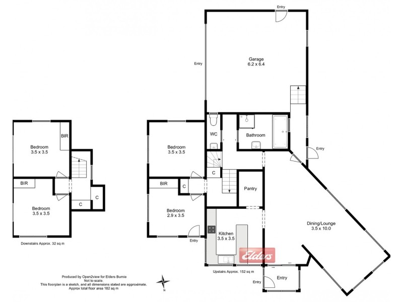 203 West Mooreville Road, East Cam TAS 7321 Floorplan