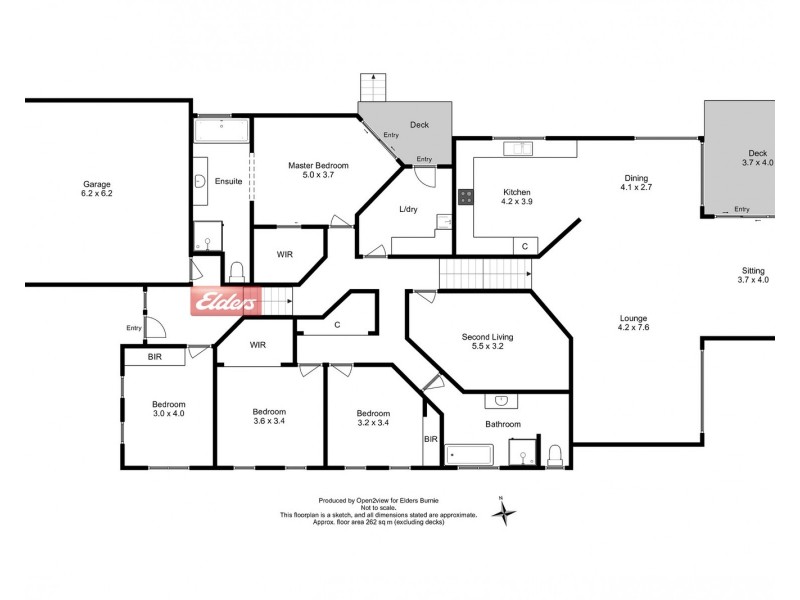 4 Panorama Crescent, Cooee TAS 7320 Floorplan