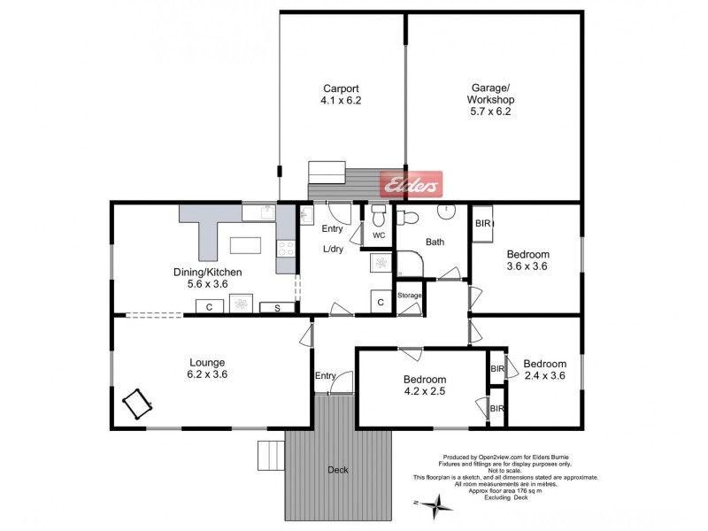 6 Sophia Street, Tullah TAS 7321 Floorplan