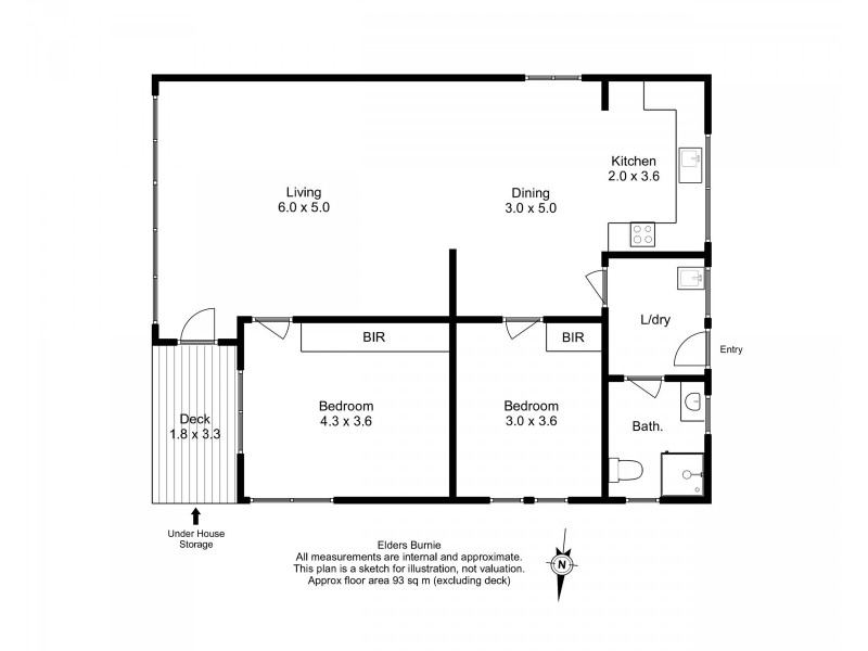 4 Plummer Avenue, Burnie TAS 7320 Floorplan