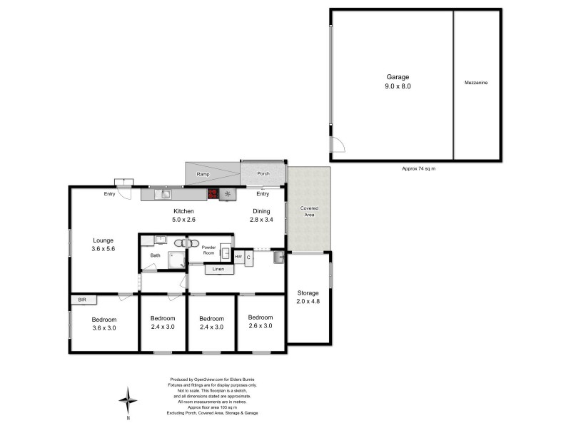 44 Lettes Bay Road, Strahan TAS 7468 Floorplan