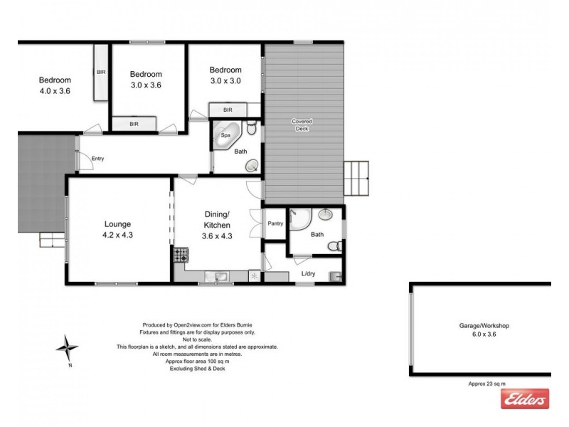 41 George Street, Somerset TAS 7322 Floorplan