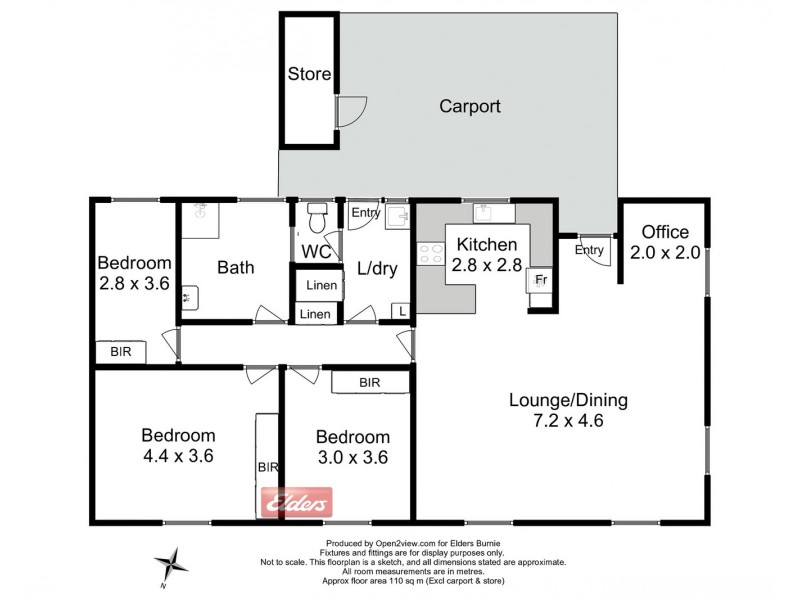 2 Huon Court, Rosebery TAS 7470 Floorplan