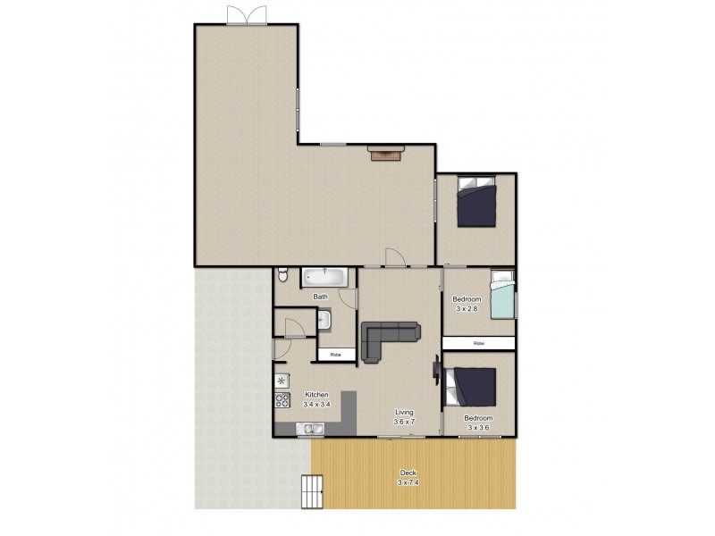 7 Evans Street, Queenstown TAS 7467 Floorplan