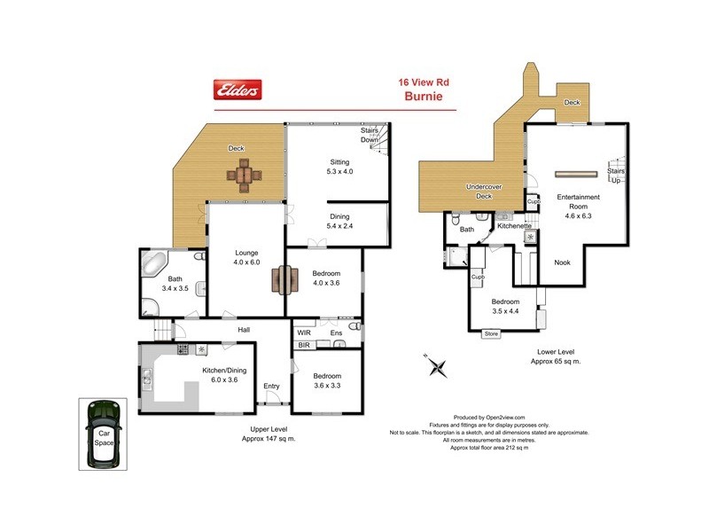 16 View Road, Burnie TAS 7320 Floorplan