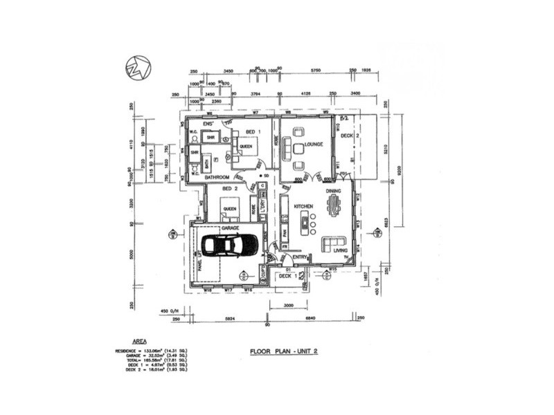 2/15 Sandhaven Crescent, Sulphur Creek TAS 7316 Floorplan