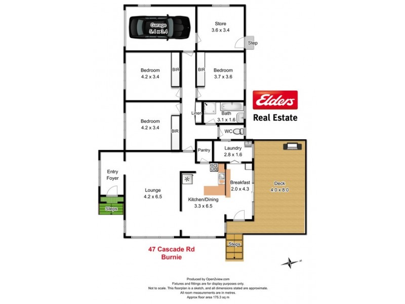 47 Cascade Road, Romaine TAS 7320 Floorplan