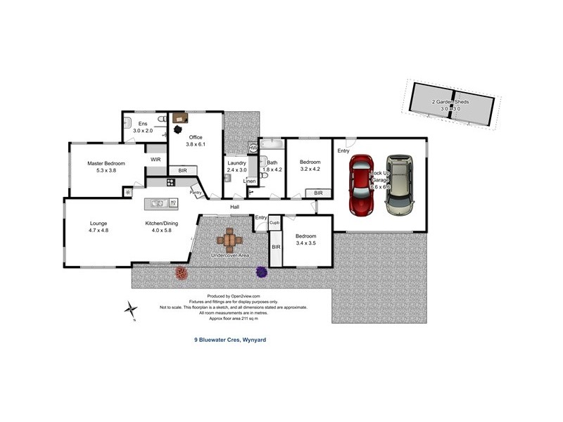 9 Bluewater Crescent, Wynyard TAS 7325 Floorplan