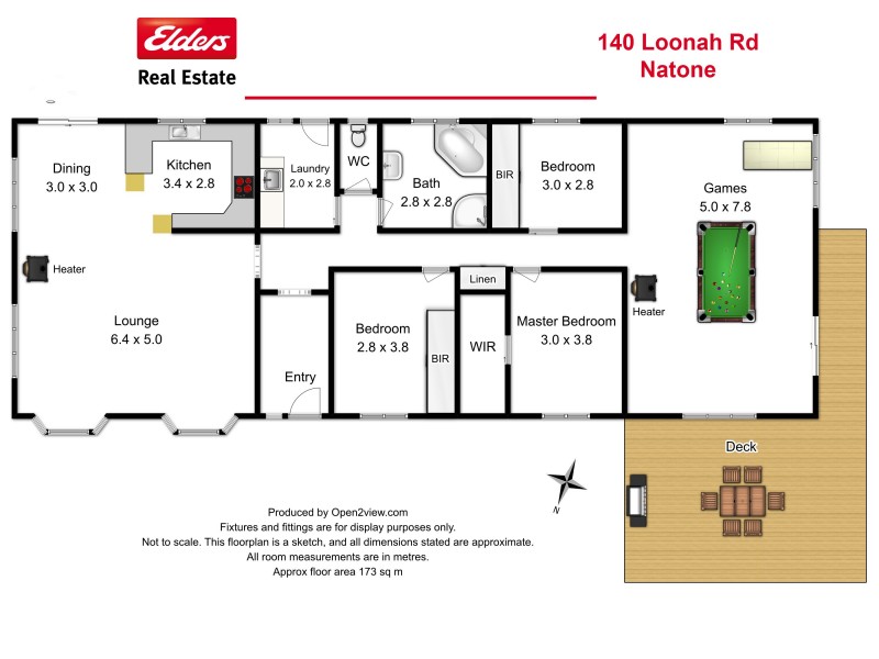 140 Loonah Road, Natone TAS 7321 Floorplan