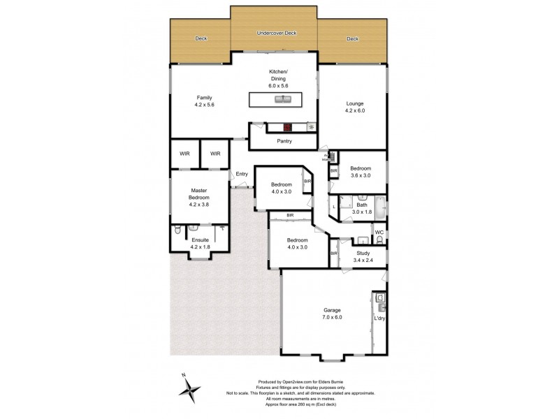 61 Brickport Road, Park Grove TAS 7320 Floorplan
