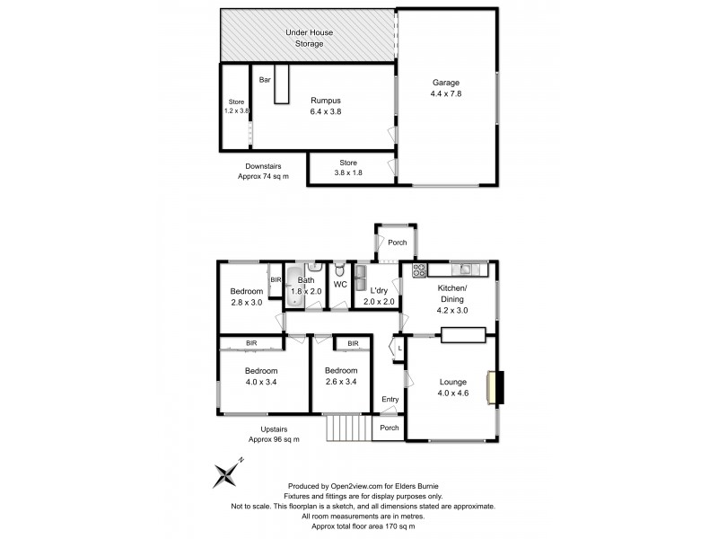 4 Robotham Place, Montello TAS 7320 Floorplan
