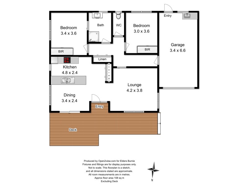1/1 Emmett Street, Park Grove TAS 7320 Floorplan