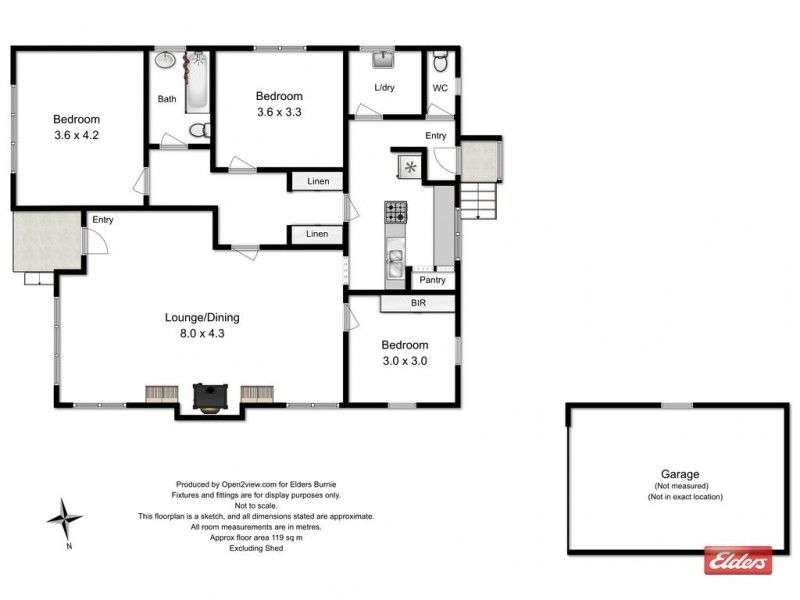 4 Belton Street, Hillcrest TAS 7320 Floorplan