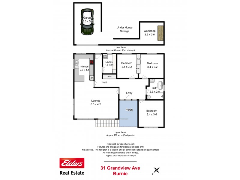 31 Grandview Avenue, Park Grove TAS 7320 Floorplan