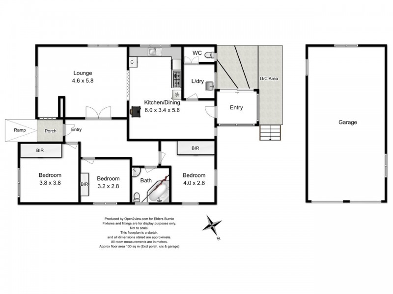 1/119 View Road, Park Grove TAS 7320 Floorplan
