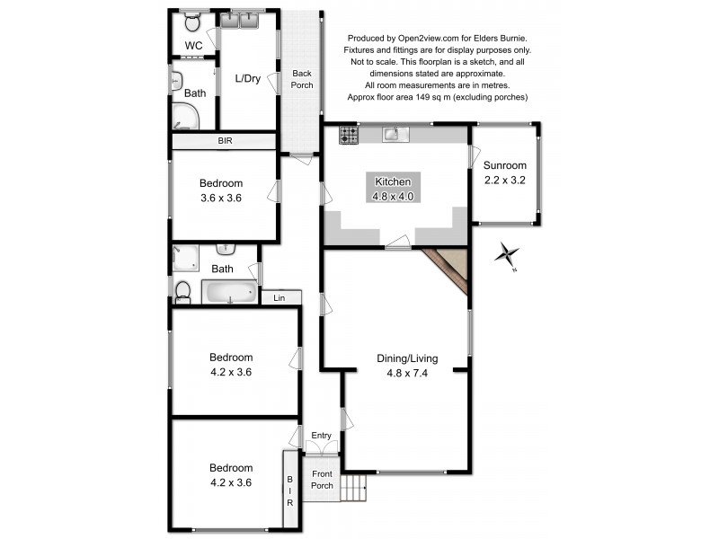 352 Preservation Drive, Sulphur Creek TAS 7316 Floorplan